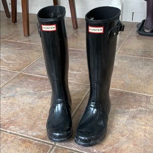 Hunter rain boots